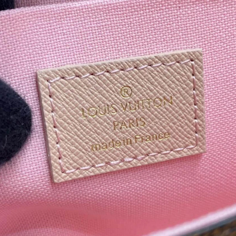 Louis vuitton locations Textile l Louis Vuitton Damier Ebene Felicie Pochette