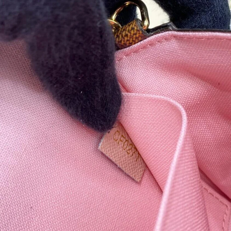 Louis vuitton locations Textile l Louis Vuitton Damier Ebene Felicie Pochette