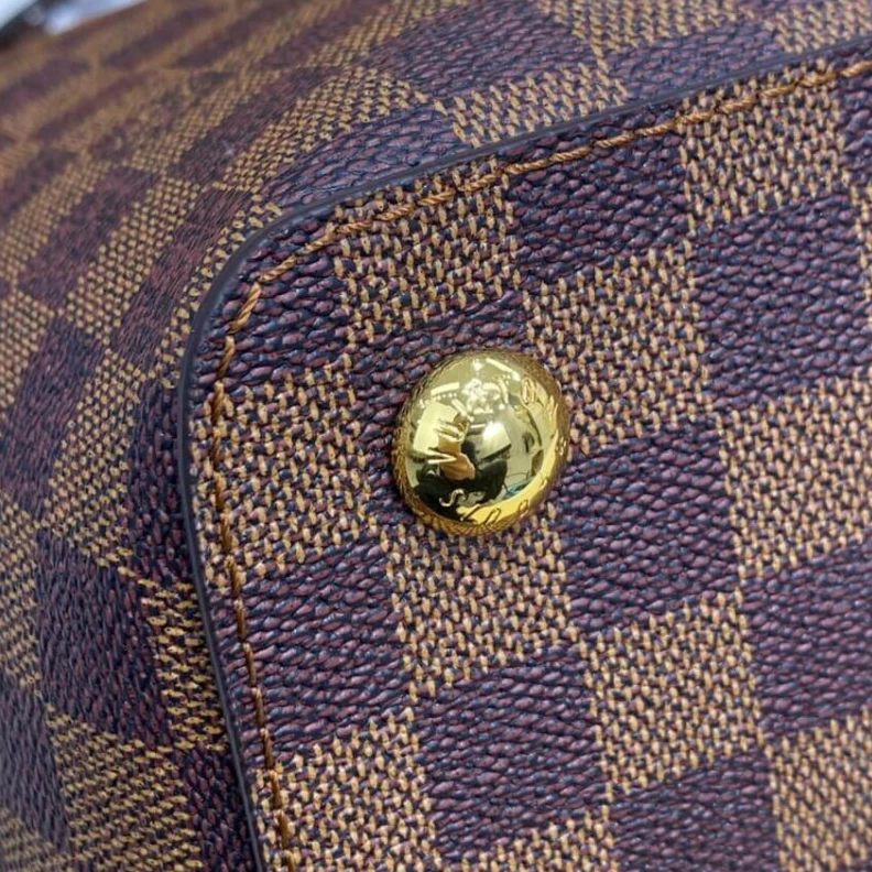 Top lv Removable LV Damier Ebene Jersey Pink