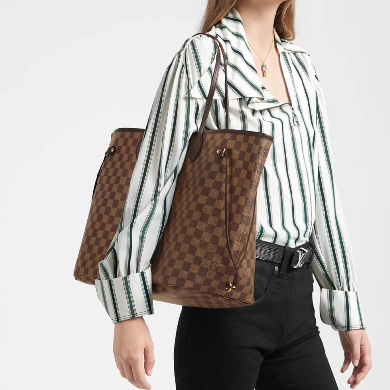 Louis vuitton locations Handle:Do Louis Vuitton Damier Ebene Neverfull GM Red