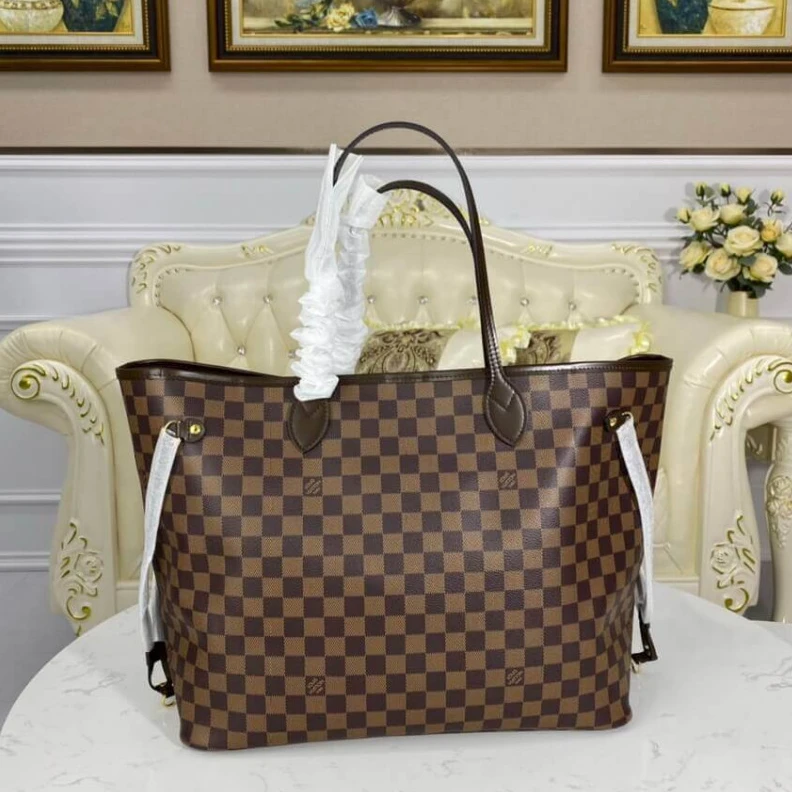 Louis vuitton locations Handle:Do Louis Vuitton Damier Ebene Neverfull GM Red