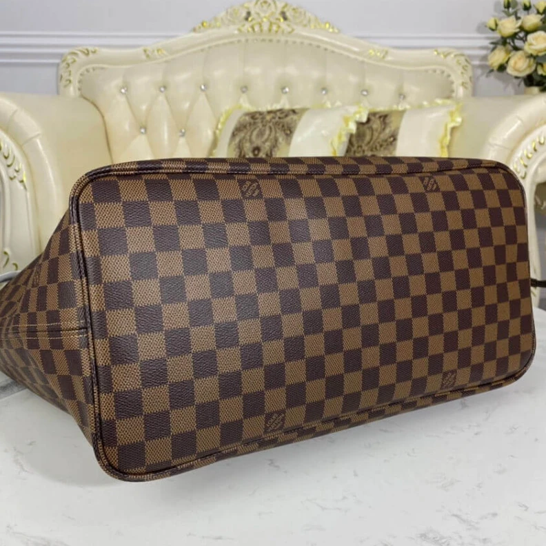 Louis vuitton locations Handle:Do Louis Vuitton Damier Ebene Neverfull GM Red