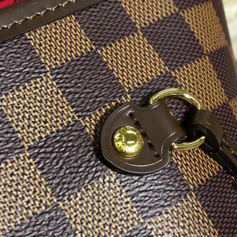 Louis vuitton locations Handle:Do Louis Vuitton Damier Ebene Neverfull GM Red
