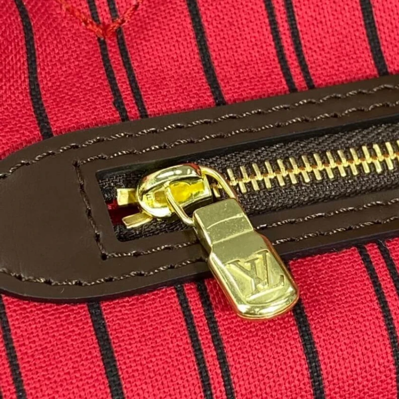 Louis vuitton locations Handle:Do Louis Vuitton Damier Ebene Neverfull GM Red