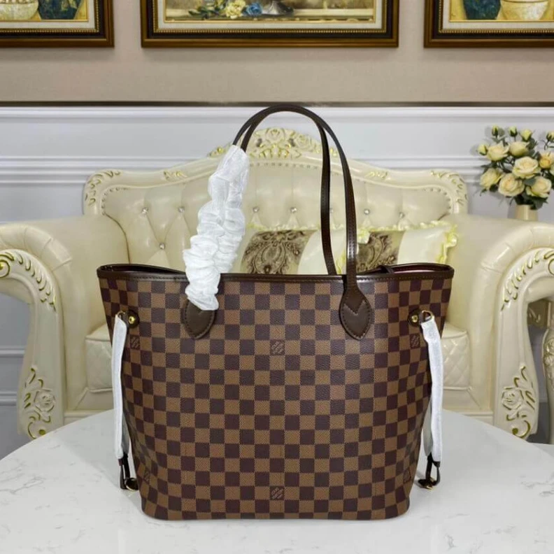 Louis vuitton locations 4 side la Louis Vuitton Damier Ebene Neverfull MM Pink