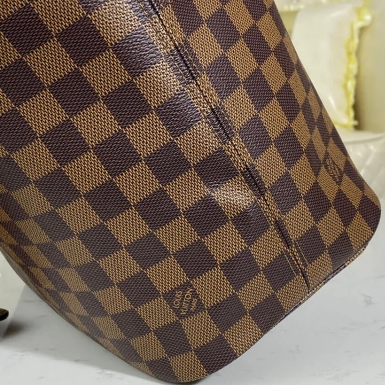 Louis vuitton locations 4 side la Louis Vuitton Damier Ebene Neverfull MM Pink