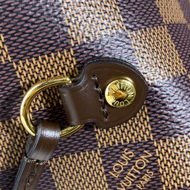 Louis vuitton locations 4 side la Louis Vuitton Damier Ebene Neverfull MM Pink