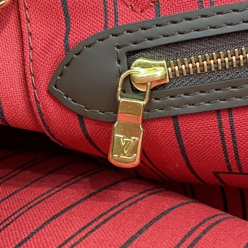 Top lv The Neverf Louis Vuitton Damier Ebene Neverfull PM