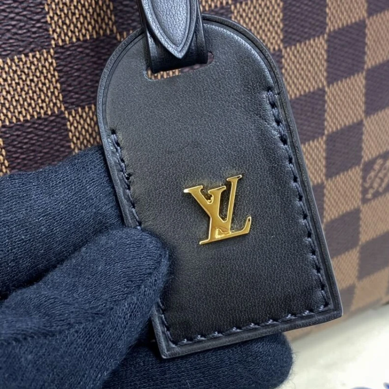 Replica bags lv Strap:Rem Louis Vuitton Damier Ebene Odeon MM
