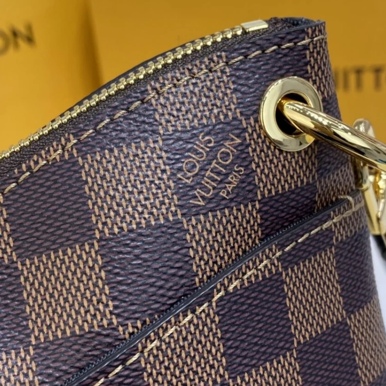 Replica bag Strap dro Louis Vuitton Damier Ebene Odeon PM