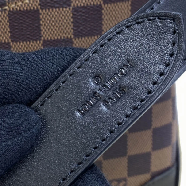 Replica bag Strap dro Louis Vuitton Damier Ebene Odeon PM