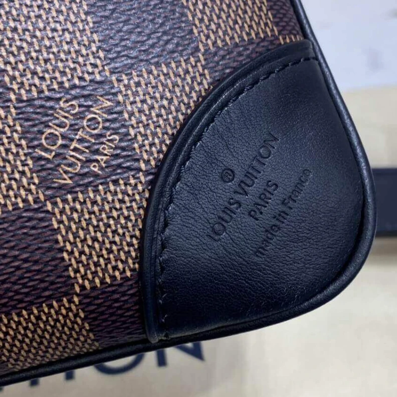 Replica bag Strap dro Louis Vuitton Damier Ebene Odeon PM
