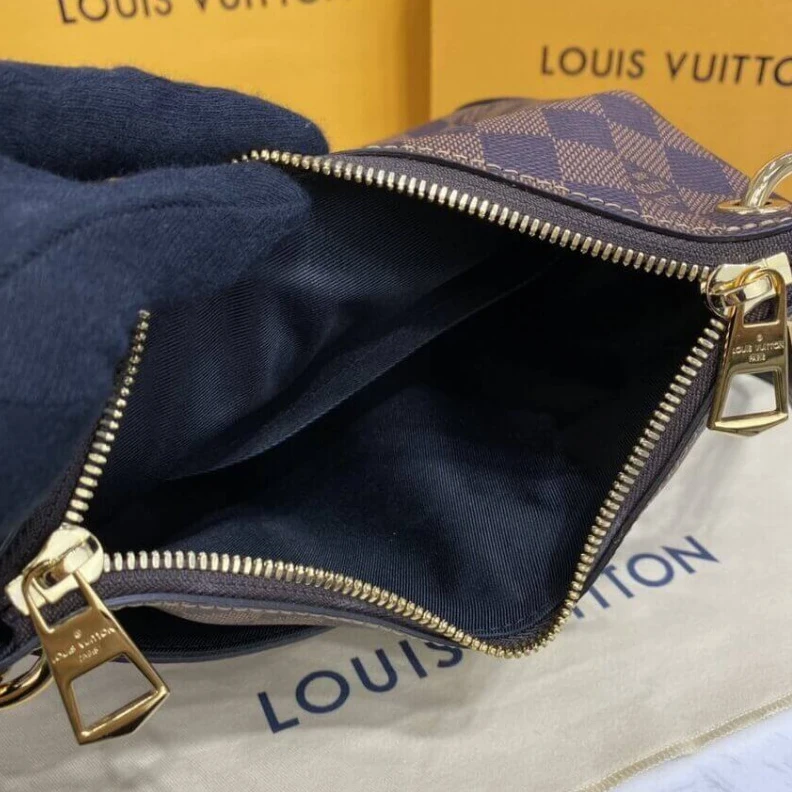 Replica bag Strap dro Louis Vuitton Damier Ebene Odeon PM
