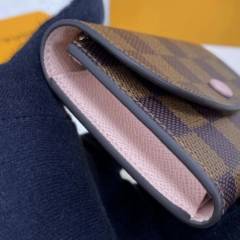 Replica bags lv Flat pock Louis Vuitton Damier Ebene Rosalie Coin Purse