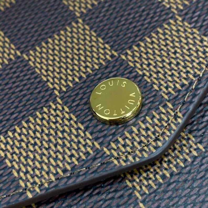 Lv belts replica Press stu Louis Vuitton Damier Ebene Sarah Wallet Brown