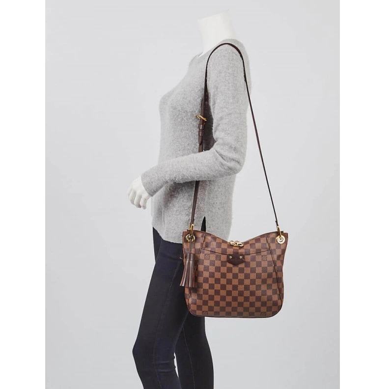 Louis vuitton locations Damier Eb LV Damier Ebene South Bank Besace