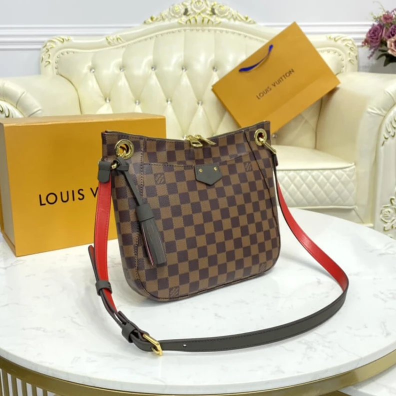 Louis vuitton locations Damier Eb LV Damier Ebene South Bank Besace