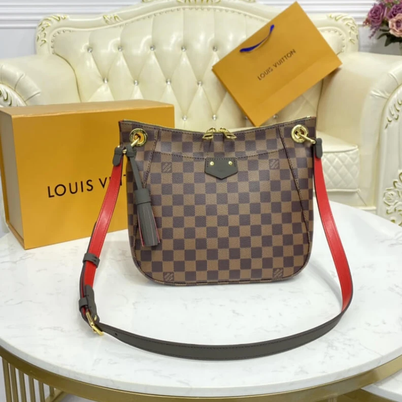 Louis vuitton locations Damier Eb LV Damier Ebene South Bank Besace