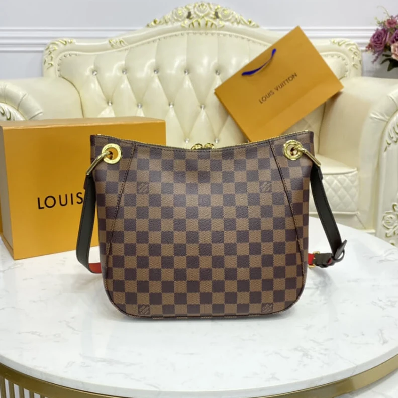 Louis vuitton locations Damier Eb LV Damier Ebene South Bank Besace