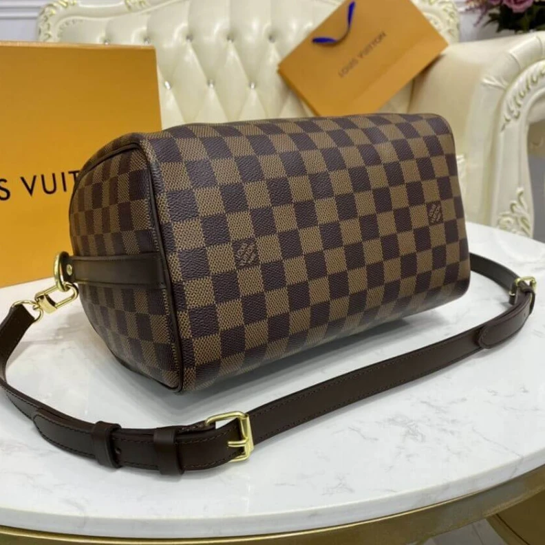 Mythick ru Inside fl LV Damier Ebene Speedy Bandouliere 25