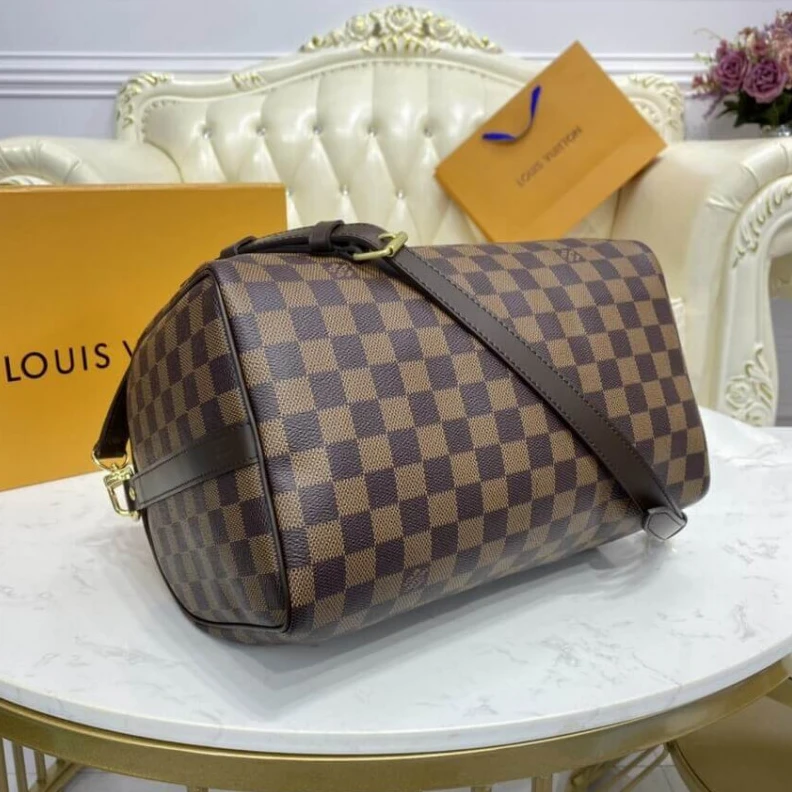 Mythick.ru Goldcolor LV Damier Ebene Speedy Bandouliere 30