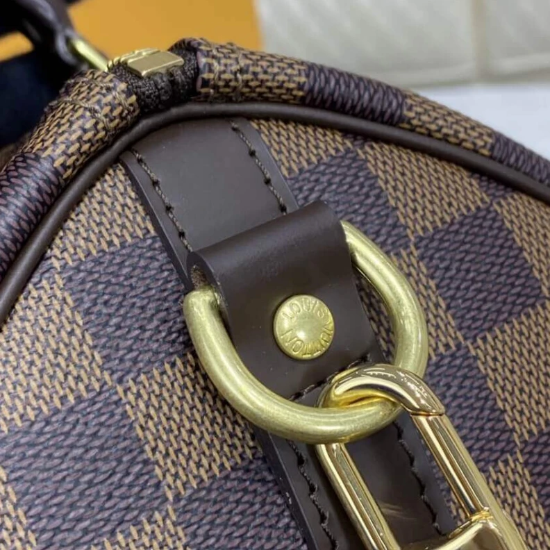 Mythick.ru Goldcolor LV Damier Ebene Speedy Bandouliere 30
