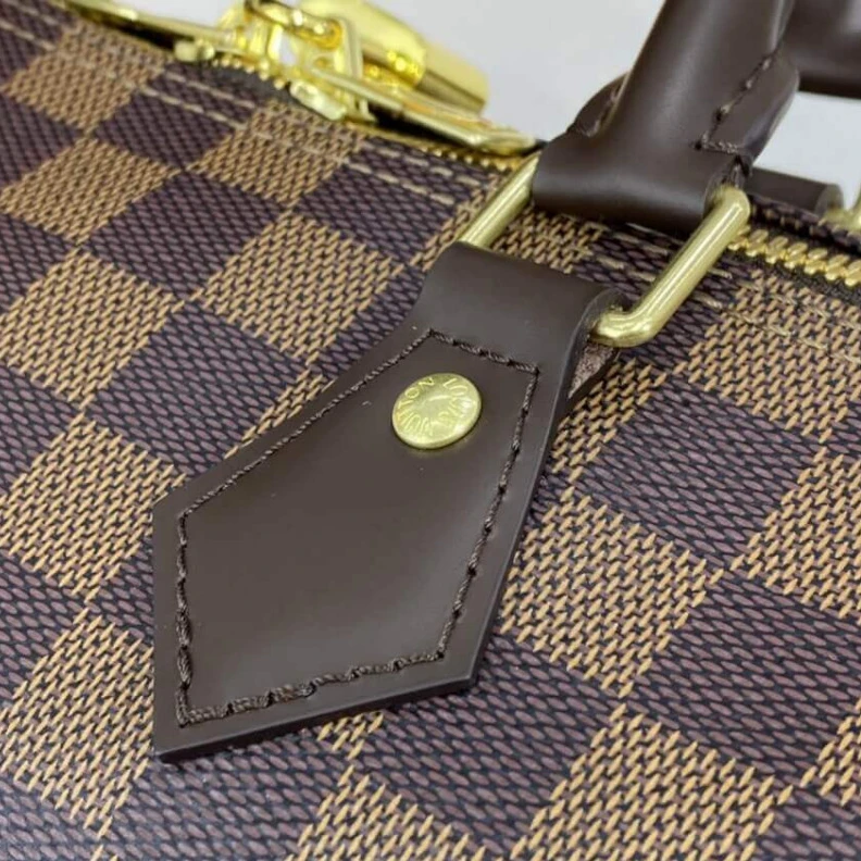 Mythick.ru Goldcolor LV Damier Ebene Speedy Bandouliere 30