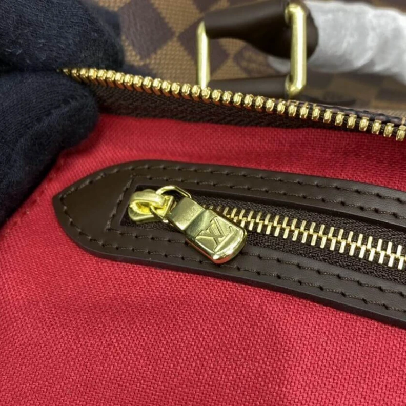 Mythick.ru Goldcolor LV Damier Ebene Speedy Bandouliere 30