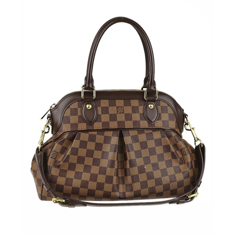 Golden Ha LV Damier Ebene Trevi PM