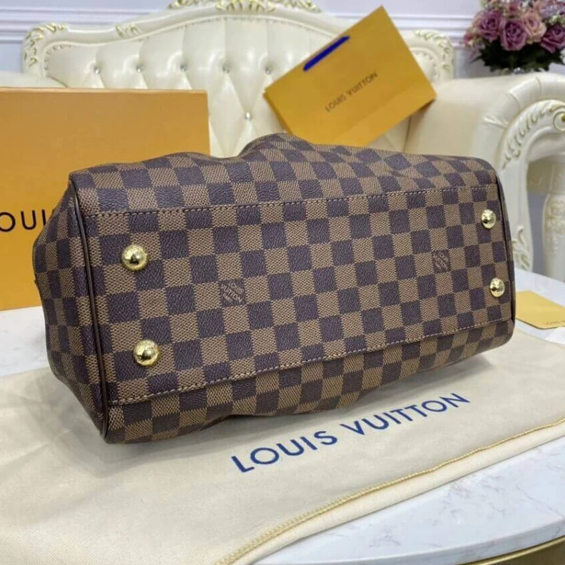 Mythick ru Golden Ha LV Damier Ebene Trevi PM