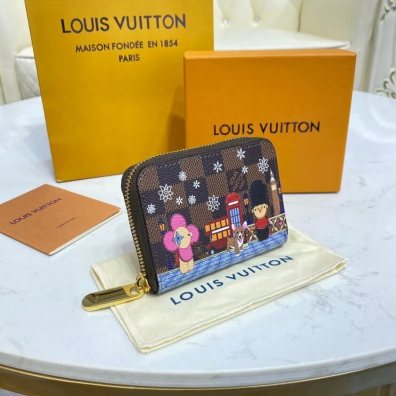 Mythick ru 11.0 x 8. Louis Vuitton Damier Ebene Zippy Coin Purse