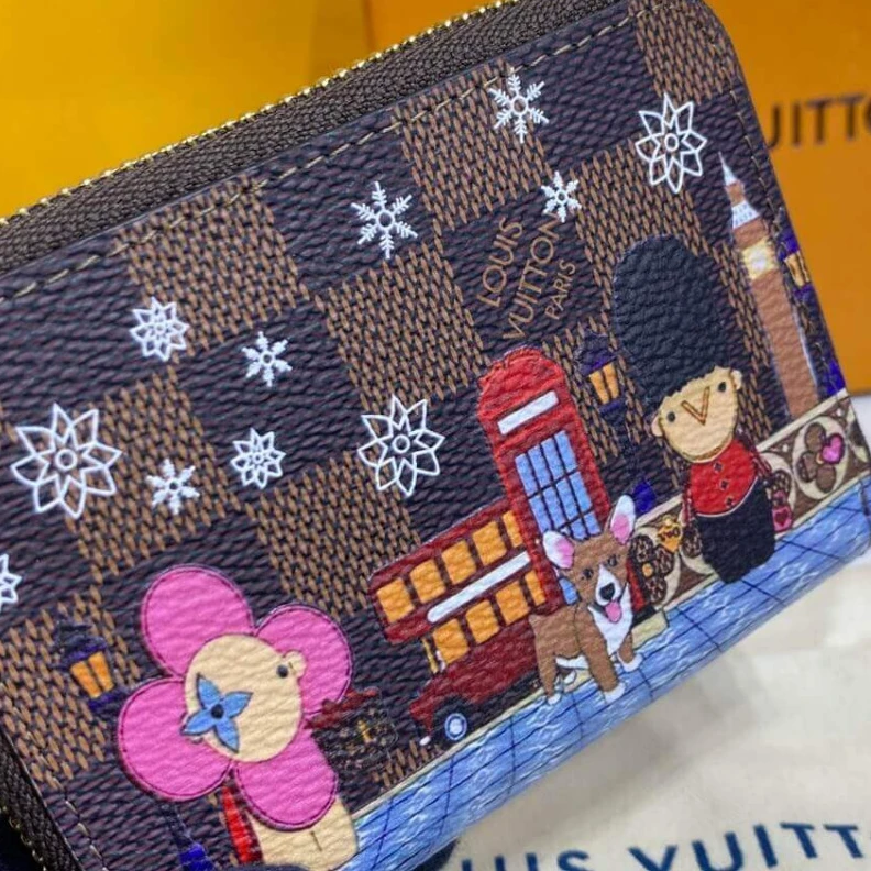 Mythick ru 11.0 x 8. Louis Vuitton Damier Ebene Zippy Coin Purse