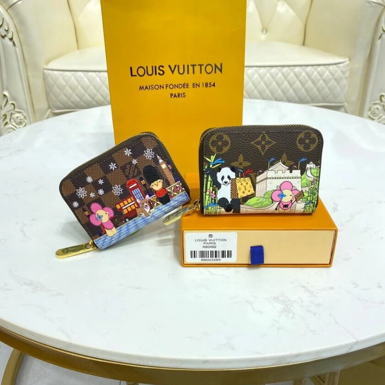Mythick ru 11.0 x 8. Louis Vuitton Damier Ebene Zippy Coin Purse