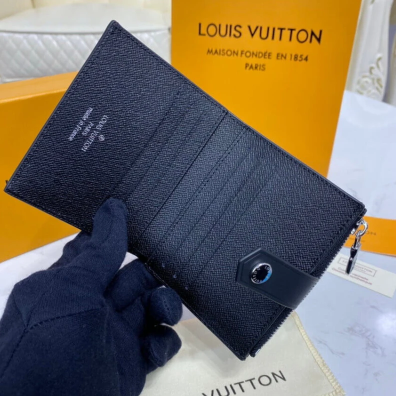 Replica bags Cowhidele Louis Vuitton Damier Graphite Canvas Multiple Card Holder