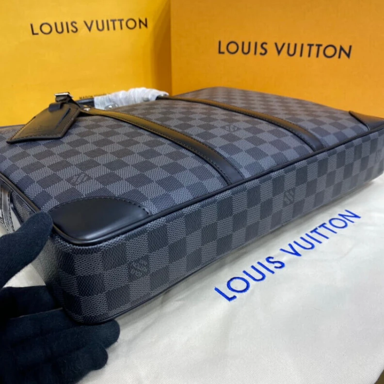 Replica bags lv The PorteD Louis Vuitton Damier Graphite Canvas Porte-Documents Voyage