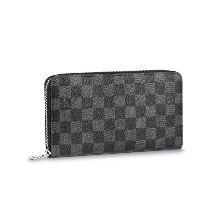 Keeping pa Louis Vuitton Damier Graphite Canvas Zippy Organizer Wallet
