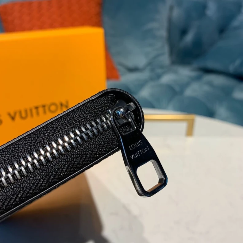 Replica bags Keeping pa Louis Vuitton Damier Graphite Canvas Zippy Organizer Wallet