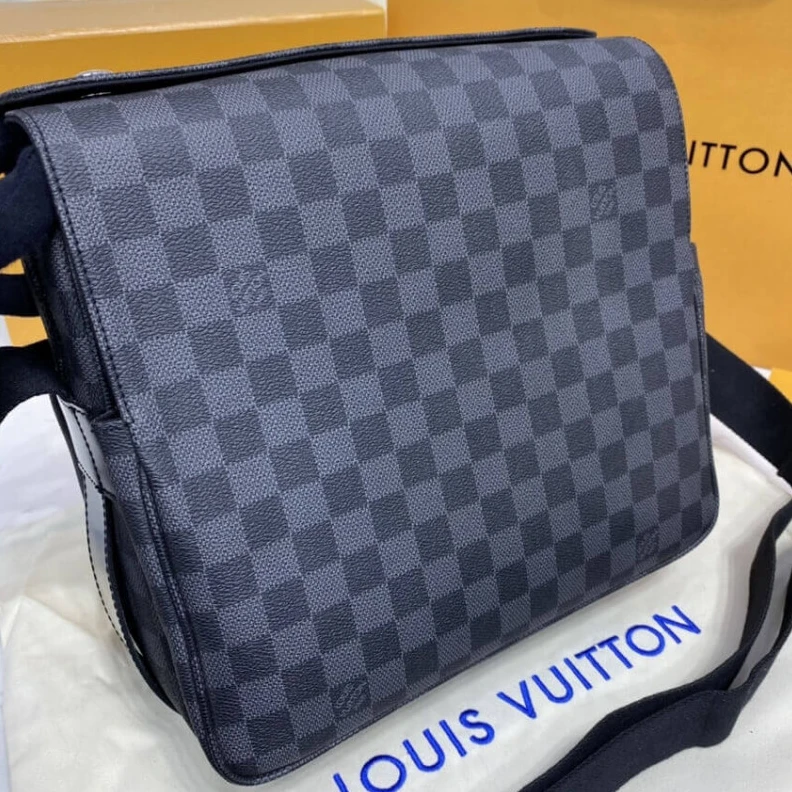 Lv belts replica Damier ca Louis Vuitton Damier Graphite Naviglio Messenger Bag