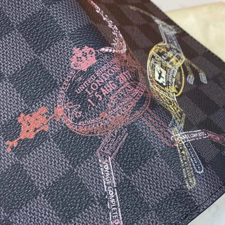 Lv belts replica 10 x 14 x Louis Vuitton Damier Graphite Passport Cover