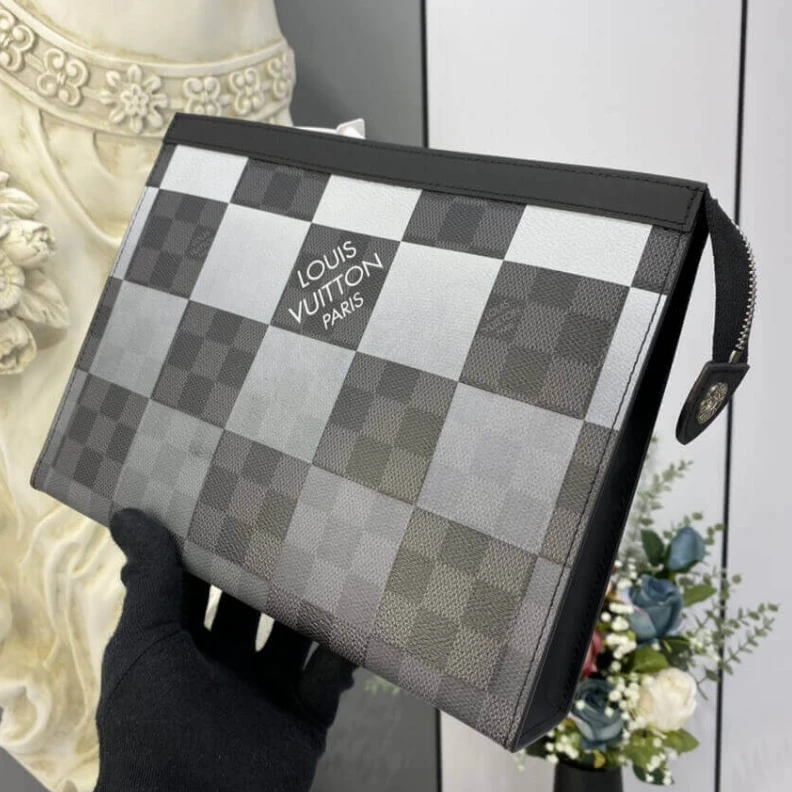 Mythick.ru Blue Dami Louis Vuitton Damier Graphite Pochette Voyage MM
