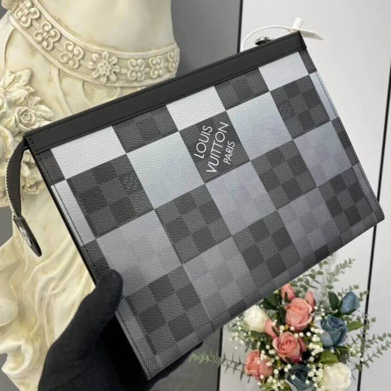 Mythick.ru Blue Dami Louis Vuitton Damier Graphite Pochette Voyage MM