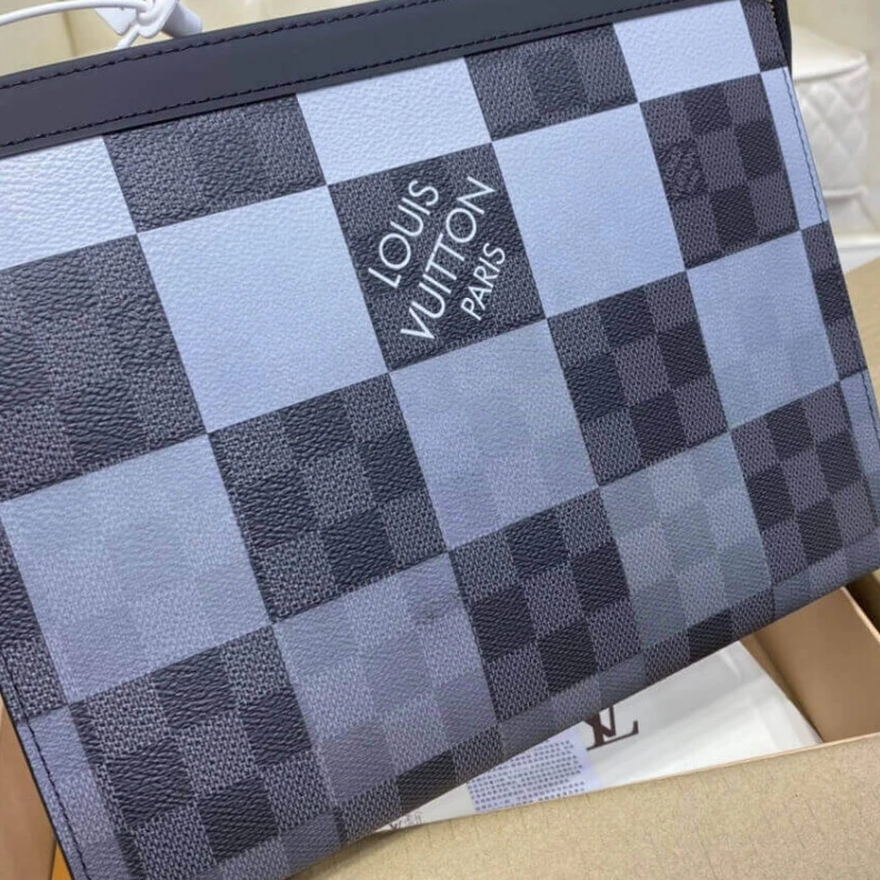 Mythick.ru Blue Dami Louis Vuitton Damier Graphite Pochette Voyage MM