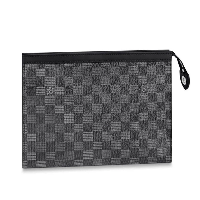 Compact, v Louis Vuitton Damier Graphite Pochette Voyage MM