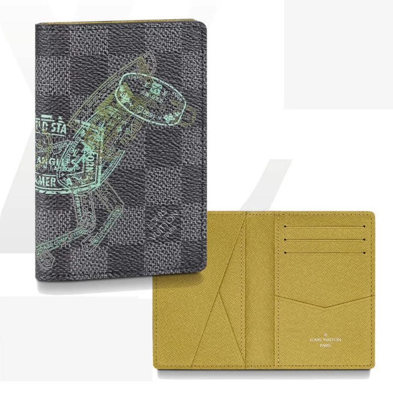 Outside f Louis Vuitton Damier Graphite Pocket Organizer