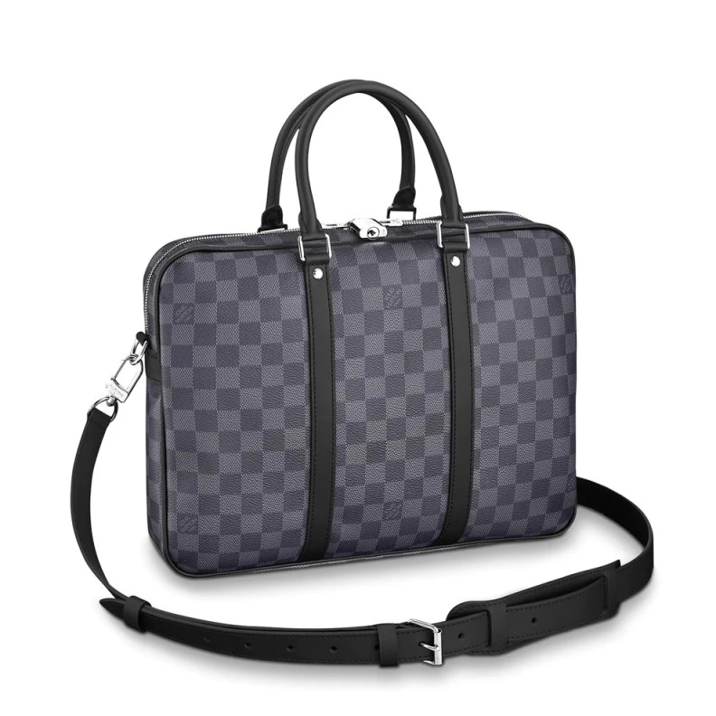 Handle:Do Louis Vuitton Damier Graphite Porte-Documents Voyage PM