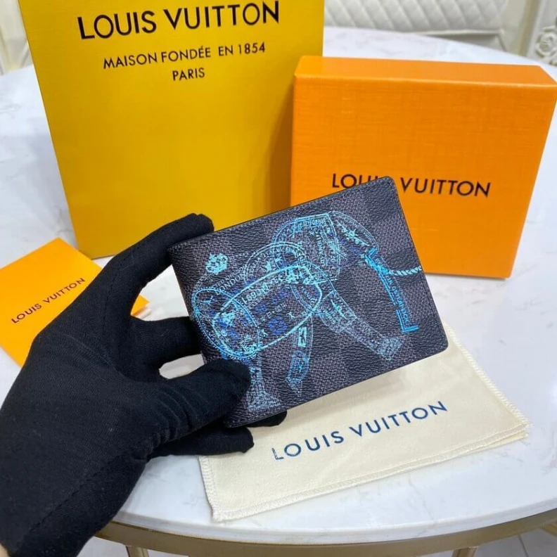 Replica bag The Slende Louis Vuitton Damier Graphite Slender Wallet
