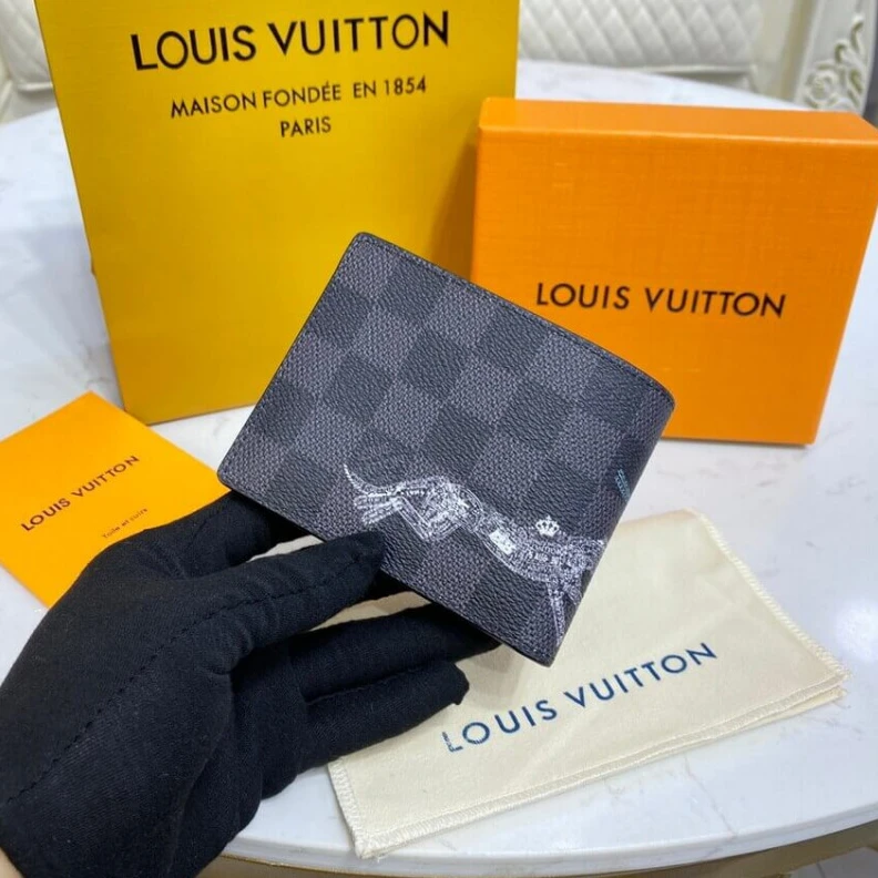 Replica bag The Slende Louis Vuitton Damier Graphite Slender Wallet
