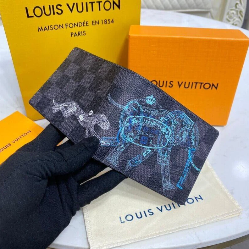 Replica bag The Slende Louis Vuitton Damier Graphite Slender Wallet
