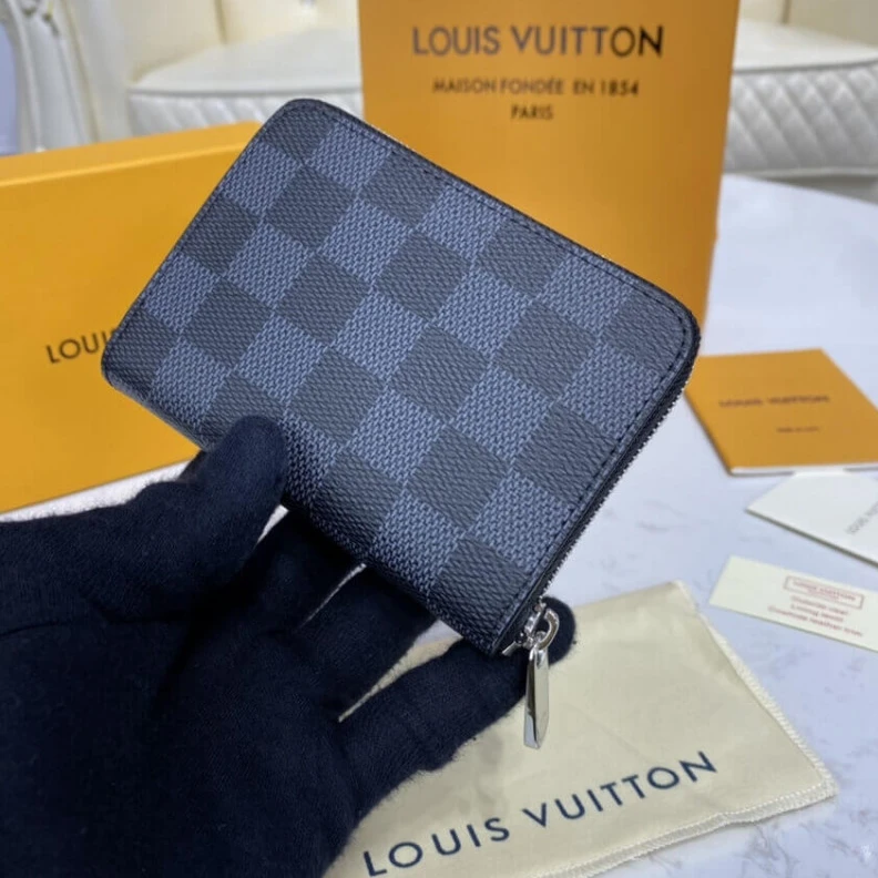 Mythick Damier Gr Louis Vuitton Damier Graphite Zippy Coin Purse