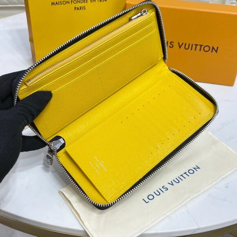 Mythick ru Silvercol Louis Vuitton Damier Graphite Zippy Wallet Vertical